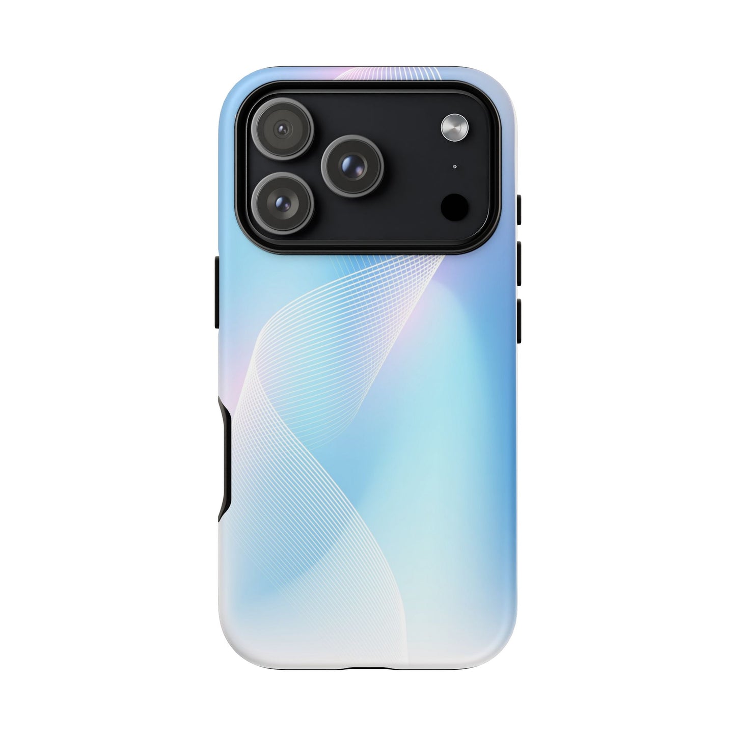 Holographic Blue Wave Tough Phone Case
