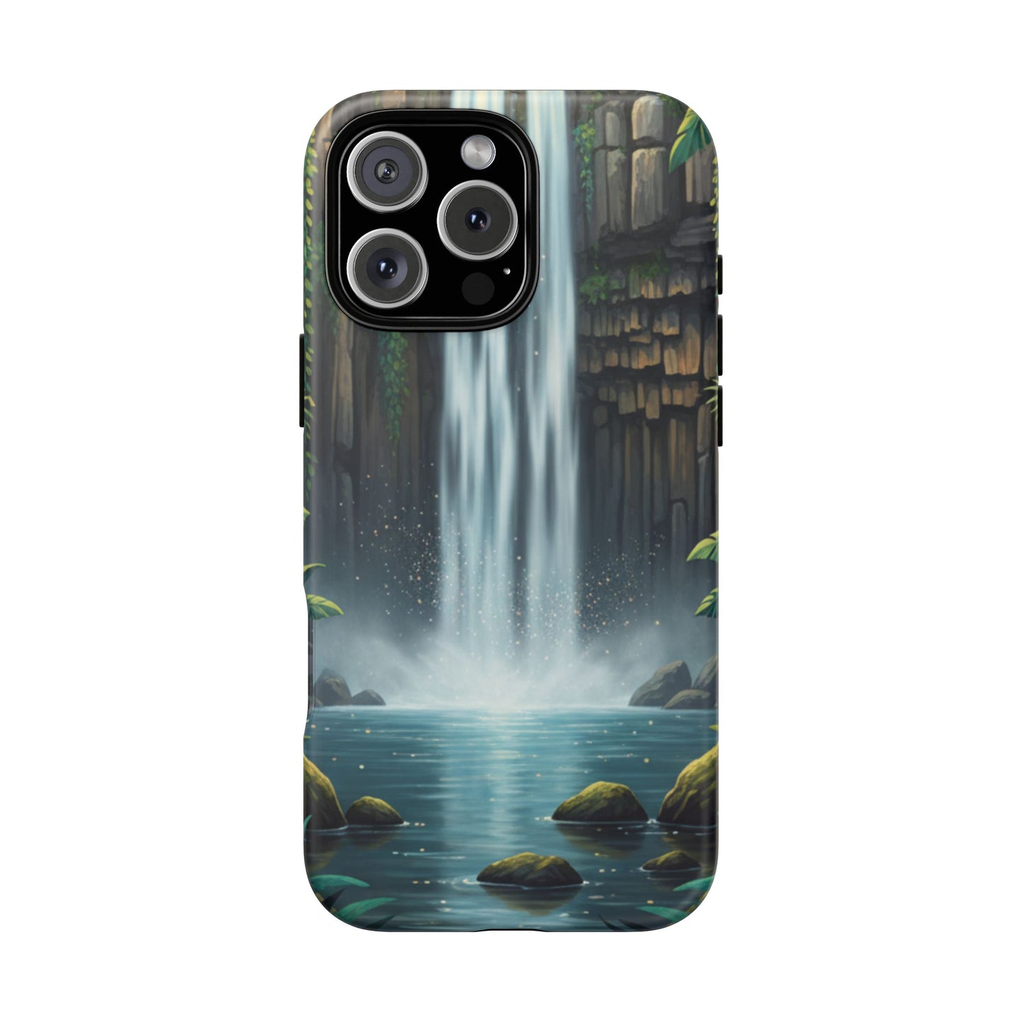 Phone Case — Serene Waterfall Nature Protective Tough Case