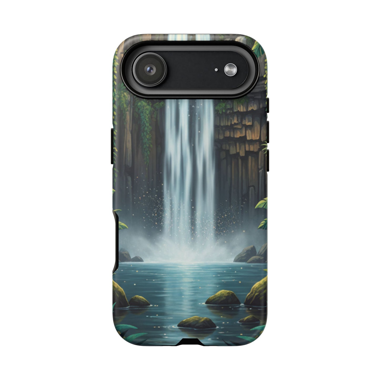 Phone Case — Serene Waterfall Nature Protective Tough Case