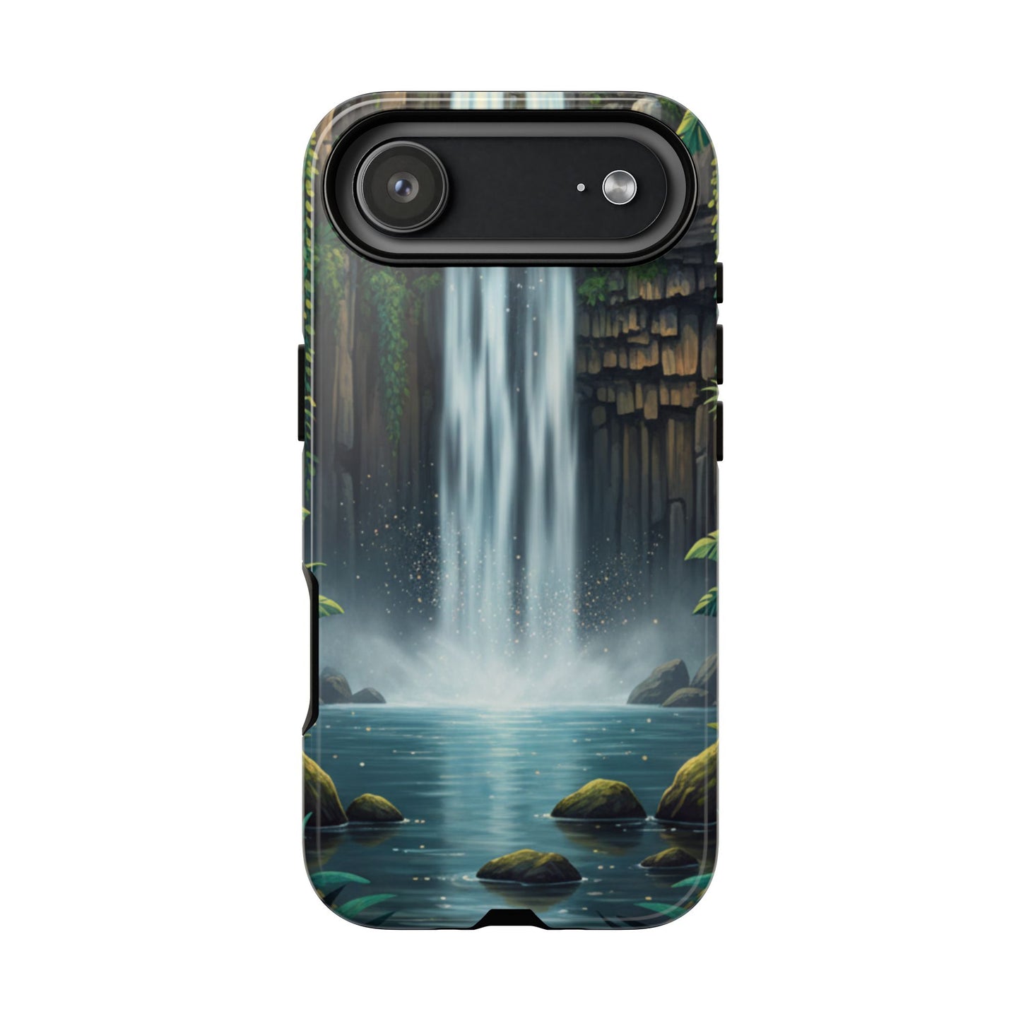 Phone Case — Serene Waterfall Nature Protective Tough Case