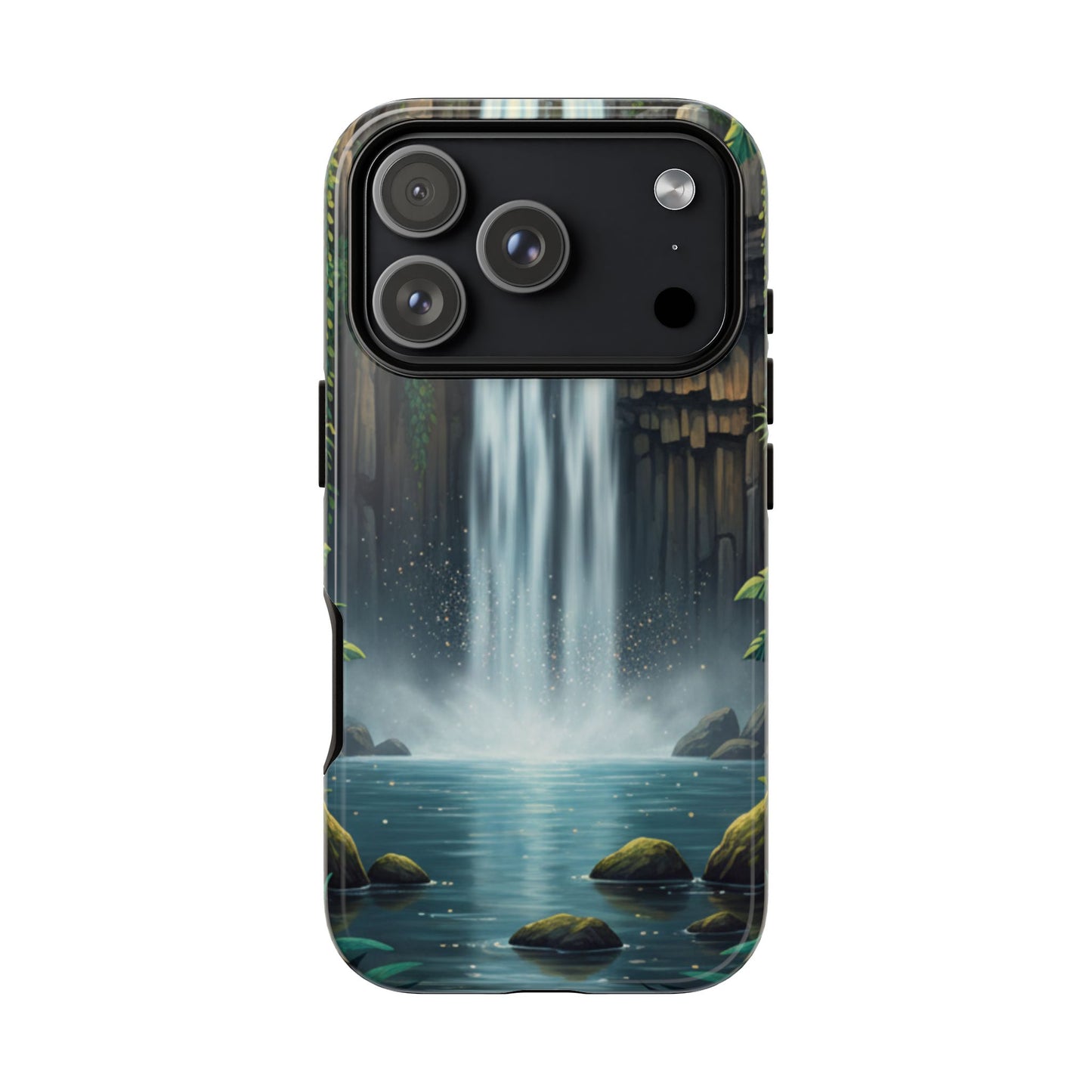 Phone Case — Serene Waterfall Nature Protective Tough Case