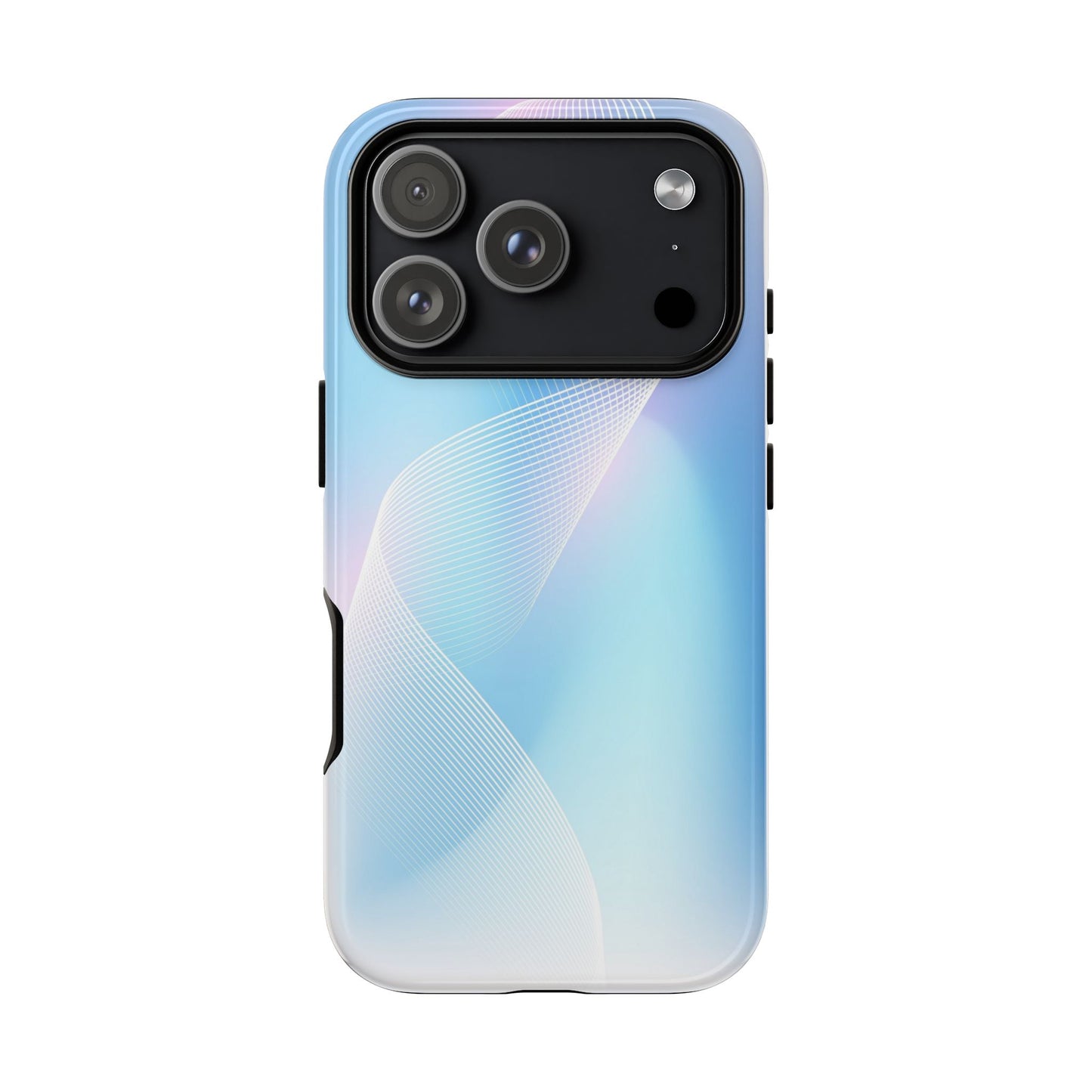 Holographic Blue Wave Tough Phone Case