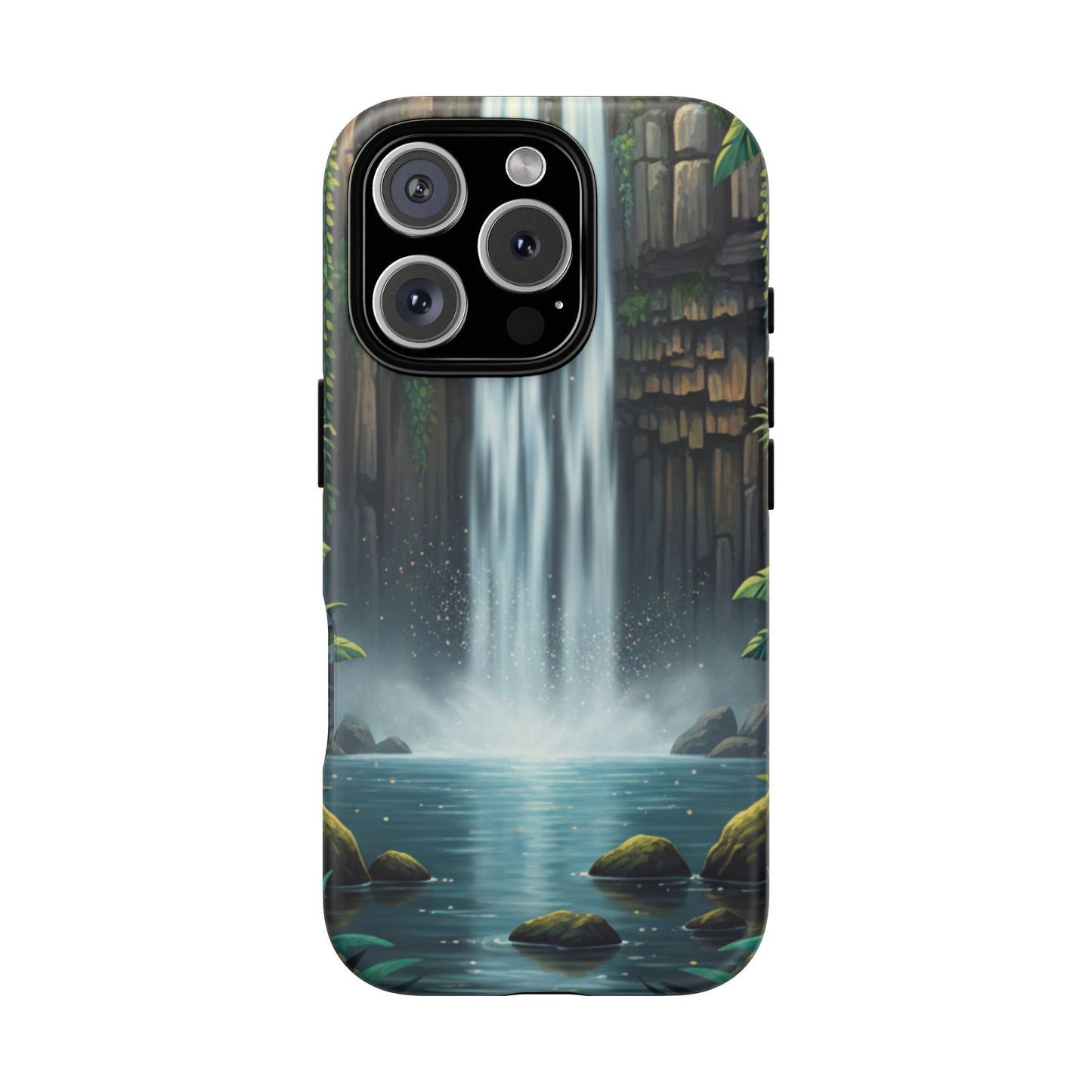 Phone Case — Serene Waterfall Nature Protective Tough Case