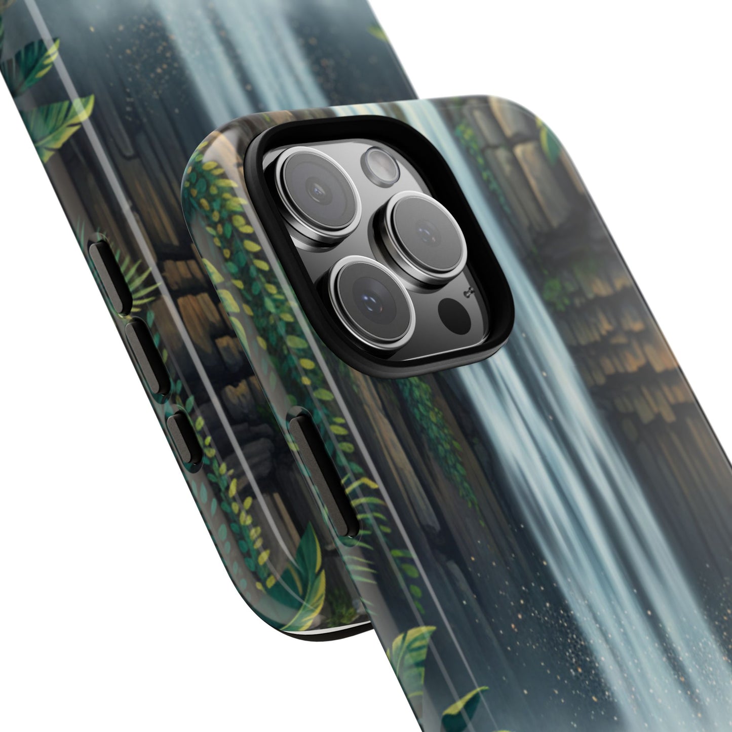 Phone Case — Serene Waterfall Nature Protective Tough Case